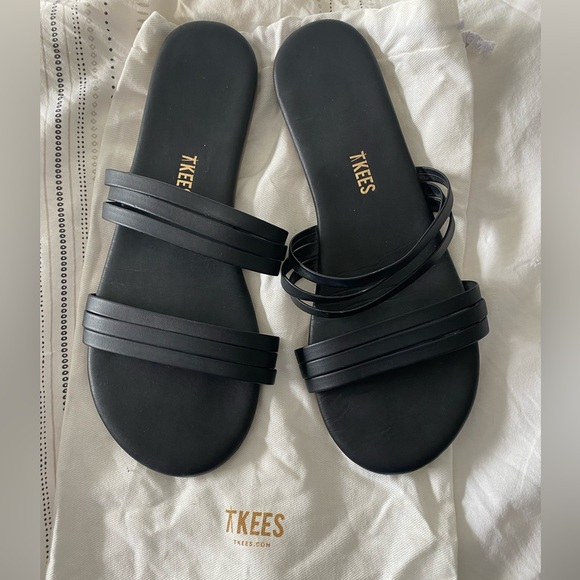 TKEES Allegra Sandal - 8 - Black - Picture 2 of 4